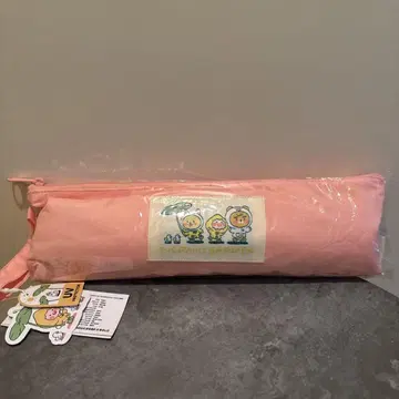 KAKAO FRIENDS 레이니 가든 파우치 3단 우산_피치