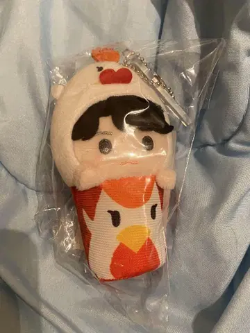 미세스 그린 애플 로손 가라아게군 봉제 인형 키체인 오오모리 모토키