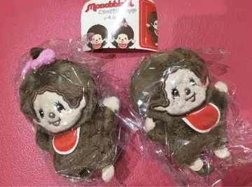 몬치치 인형 배지 가챠 몬치치 군 몬치치 짱 2점