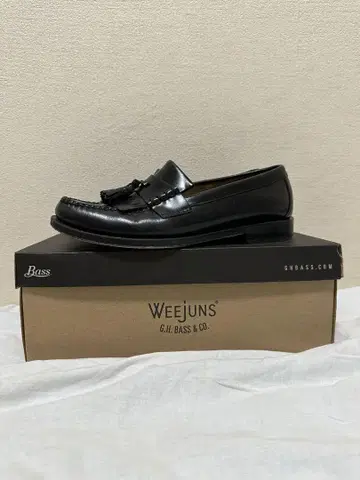G.H. BASS & CO. WEejuns 블랙 로퍼