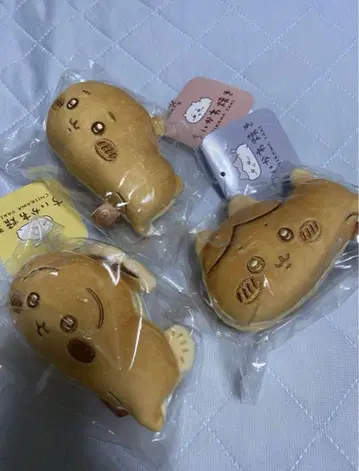 치이카와 야키 마스코트 3점 토끼 하치와레 치이카와 (먼작귀)