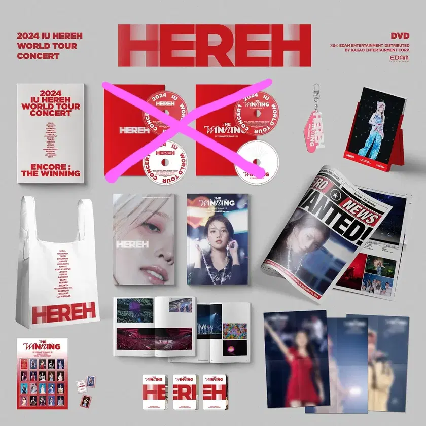 IU | 아이유 Iu Her Concert The Winning Concert DVD