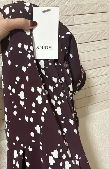SNIDEL 미사용 새 상품 택 달린 스커트
