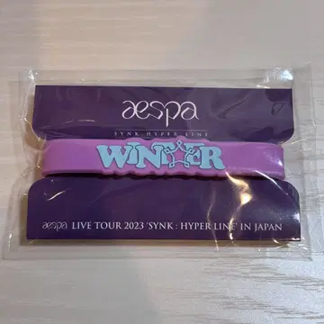 aespa 윈터 응원봉 액세서리