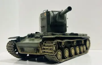 타미야 1/35 KV-2 탱크 완성품 모형 프라모델 소련