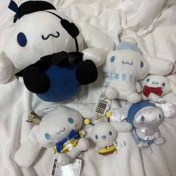 시나모롤 봉제 인형 마스코트 세트