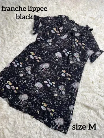 franche lippee black 프랑슈리페 미니 원피스