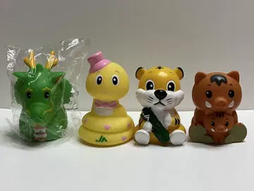 JA 십이지 소프트 비닐 저금통 용 뱀 호랑이 멧돼지