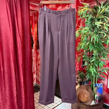 light purple slacks made in England