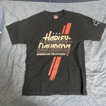 Harley-Davidson 그래픽 티셔츠 M 블랙