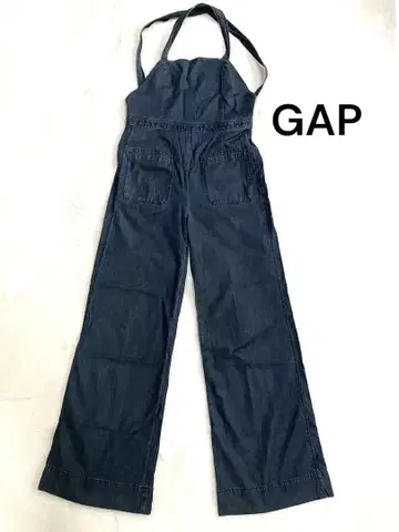 GAP 인디고 살로펫 데님 와이드 사이즈 6
