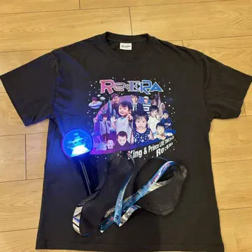 King & Prince Re:ERA 셔츠 & 응원봉 세트