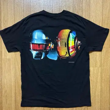 size L DAFT PUNK GEEKS RULE 다프트펑크 티셔츠