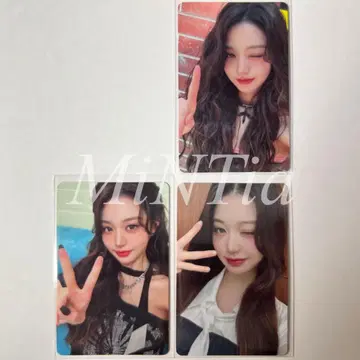 IVE Be Alright 초회 한정판 트레이딩 카드 3장 원영