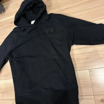 Y-3 블랙 후디 두꺼운 원단 후드티