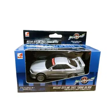 풀백 미니카 닛산 스카이라인 25GT turbo 실버