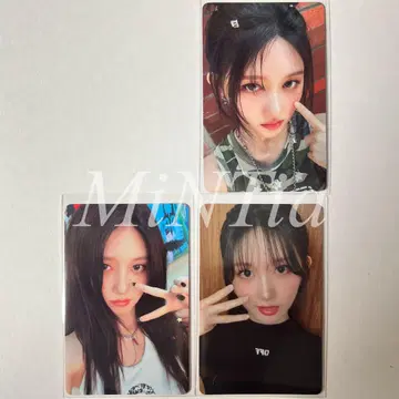 IVE Be Alright 초회 한정판 트레이딩 카드 3장 가울