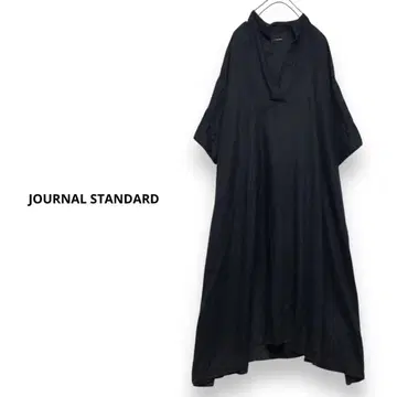 JOURNAL STANDARD 텔레데란 60 린넨 A 라인 원피스