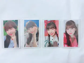 NiziU U 트레이딩 카드 4장 세트 미이히