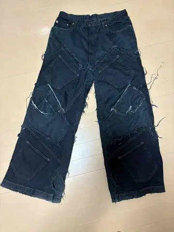 LEE 리메이크 데님 블랙