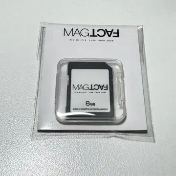 Kis-My-Ft2 키스마이 2025 MAGFACT 응원봉용 SD카드