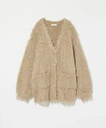 Eaphi SHAGGY KNIT CARDIGAN