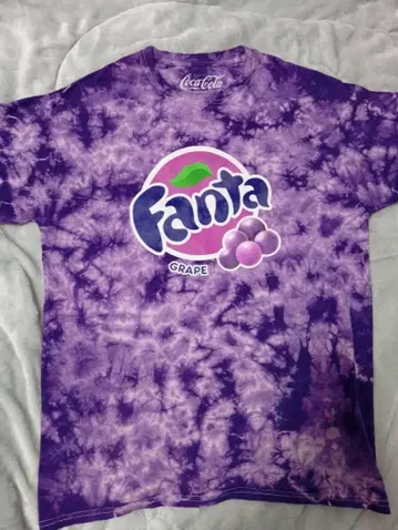 Fanta 타이다이 T셔츠 보라색
