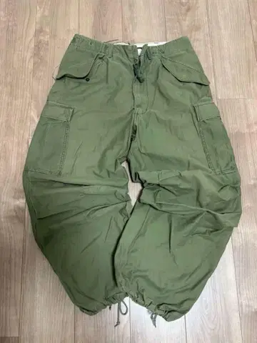 70년대 US-ARMY M-65 후기 필드 팬츠 실물 1974년 제