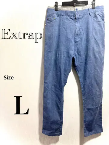 엑스트라 스트랩 데님 팬츠 청바지 L 사이즈