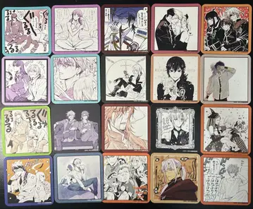 D.Gray-man The 캐릭터 카페 전반 후반 코스터 컴플리트 세트