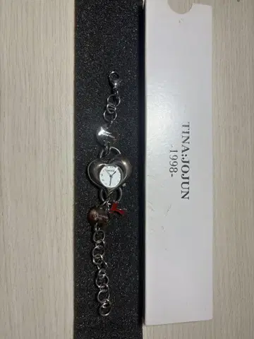 TINA JOJUN 1998 하트 모양 시계