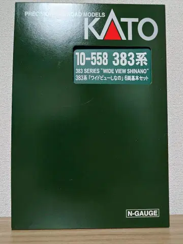 KATO 10-558 383계 와이드 뷰 시나노 6량 기본 세트