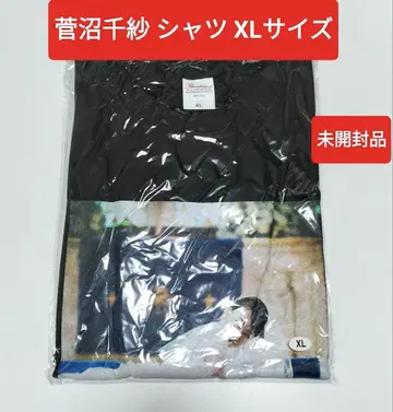 스가누마 치사 누마오치 셔츠 Type-W BLACK XL 사이즈 미개봉품
