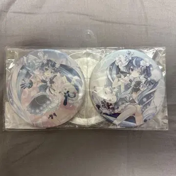 [미개봉] SNOW MIKU 2025 유키 미쿠 100mm 캔뱃지 3세트