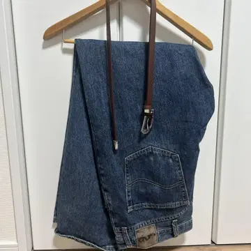 다크 블루 스트레이트 데님