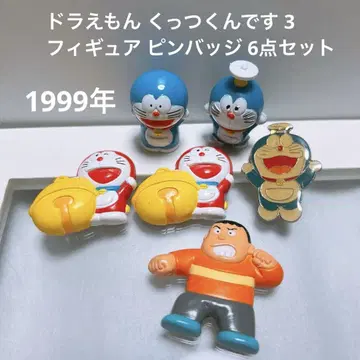 헤이세이 레트로 도라에몽 찰싹 미니 피규어 3탄 5종 세트 1999년