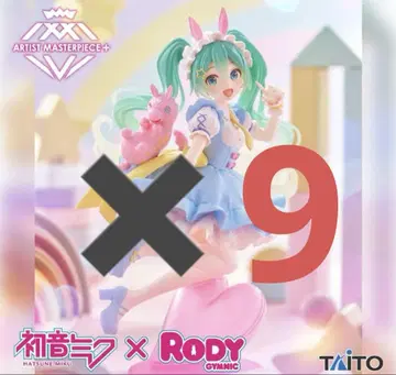 하츠네 미쿠 x Rody AMP+ 피규어 ~메르헨 ver.~ 9개 세트