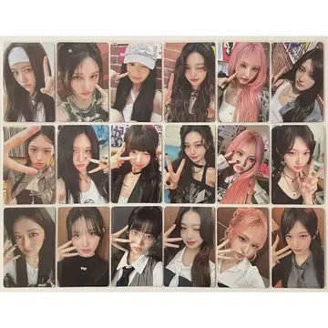 IVE Be Alright 초회 I반 V반 E반 트레카 18장 컴플