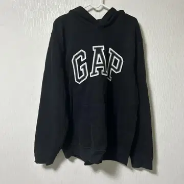 GAP 블랙 후드티 XL