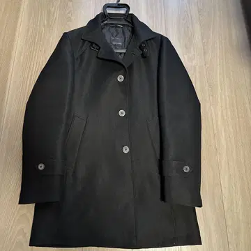 MODA RITOFINO 블랙 스텐카라 코트
