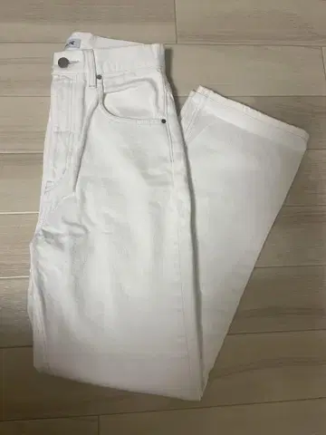 바빌론 화이트 데님 팬츠 청바지
