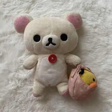 코리락쿠마 키이로이토리와 함께 봉제 인형