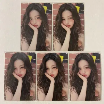 IVE 원영 Be Alright 타워 레코드 트레이딩 카드 5장