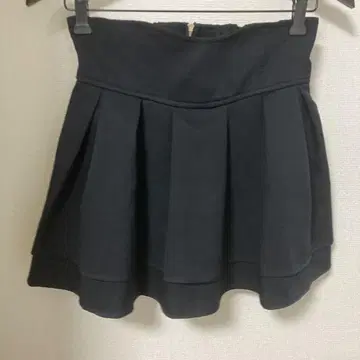 미셸 마카롱 슬림 레그 스커트 네이비 블랙
