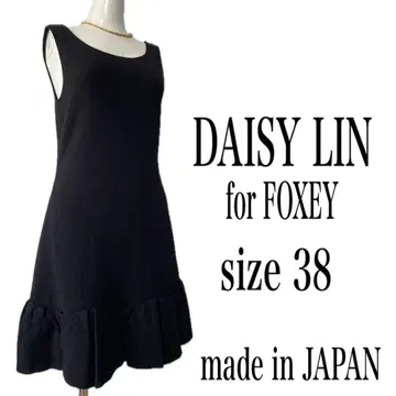 daisy lin FOXEY 폭시 원피스 니트 블랙
