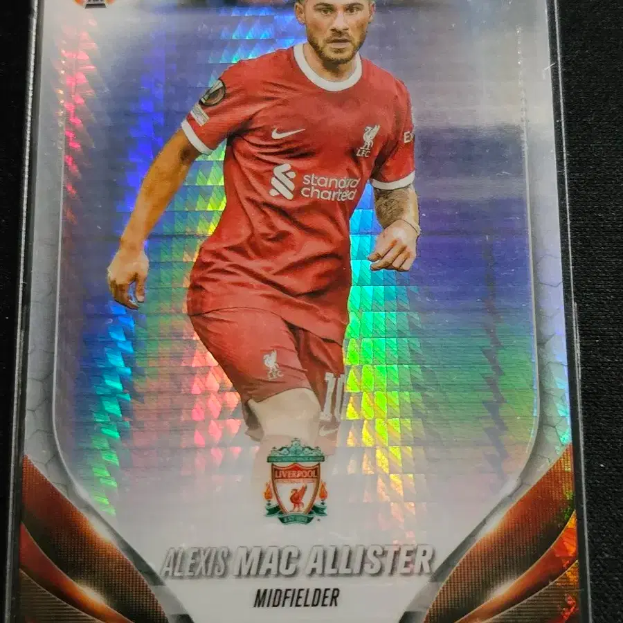 23/24 Topps Chrome Liverpool Alexis Mac Allister Prism Refractor Soccer  Card #맥알리스터,#리버풀,#탑스크롬,#축구카드 on Bunjang Global Site.