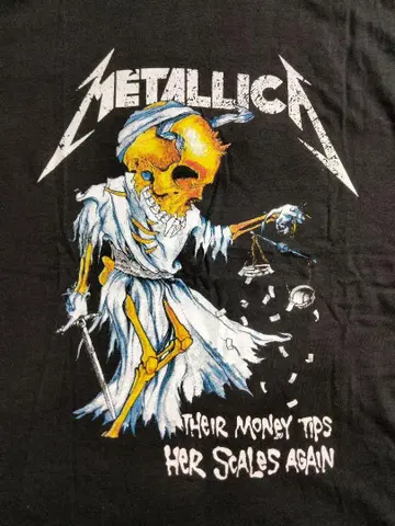 Metallica 메탈리카 티셔츠 M 사이즈