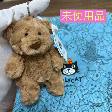 Jellycat 제리캣 바르셀로나 베어 봉제 인형 키링 복조리 포함