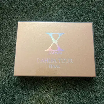 X JAPAN/DAHLIA TOUR FINAL 최초 한정판 컬렉터즈 박스