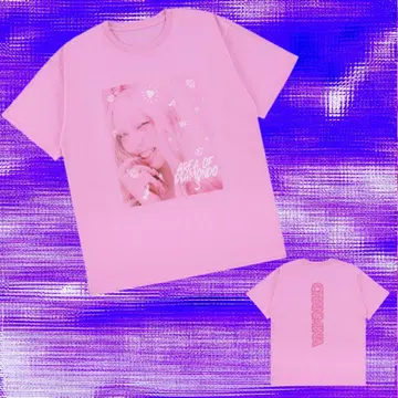 찬미나 CHANMINA AOD3 한정판 PINK T-SHIRT 핑크 T